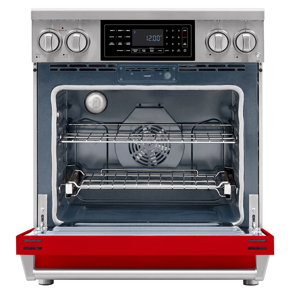 #Accent Color_Stainless Steel #Base Color_Ruby Red