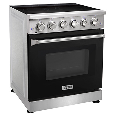 30 inch electric range - Black