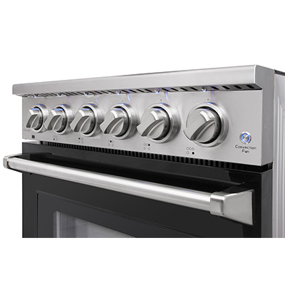 30 inch electric range - Black