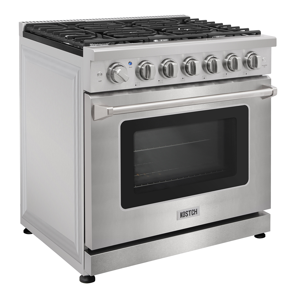 36 inch gas range