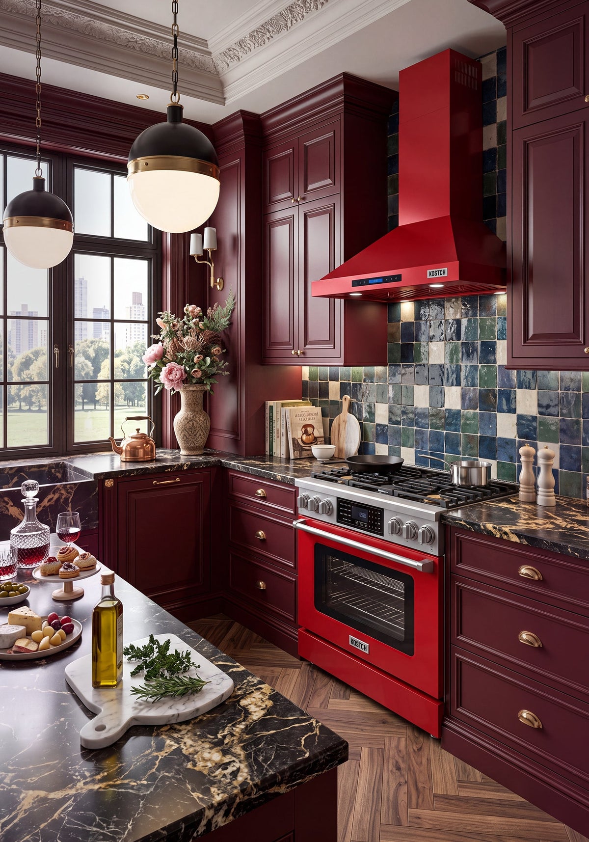 KOSTCH Ruby Red Appliance