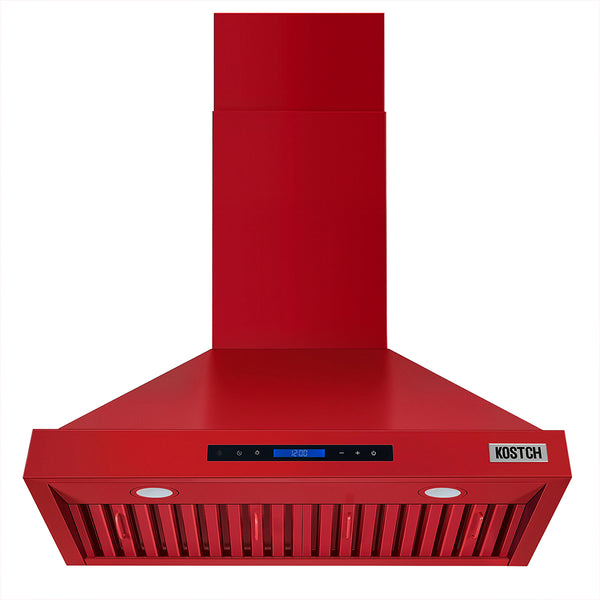 KOSTCH 30" Wall Mount Range Hood with Digital Touch Control