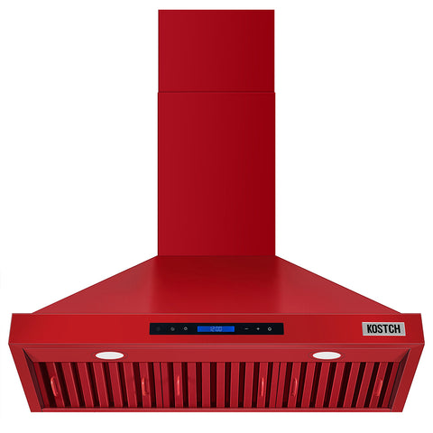 KOSTCH 36" Wall Mount Range Hood with Digital Touch Control