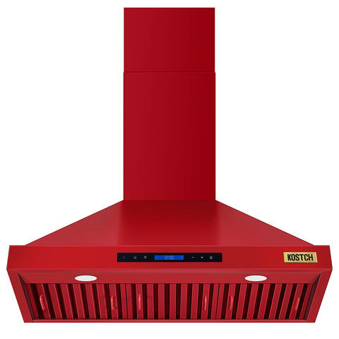 KOSTCH 36" Wall Mount Range Hood with Digital Touch Control