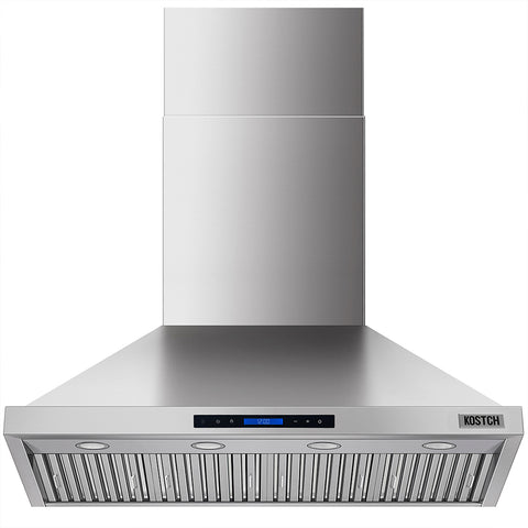 KOSTCH 48" Wall Mount Range Hood with Digital Touch Control