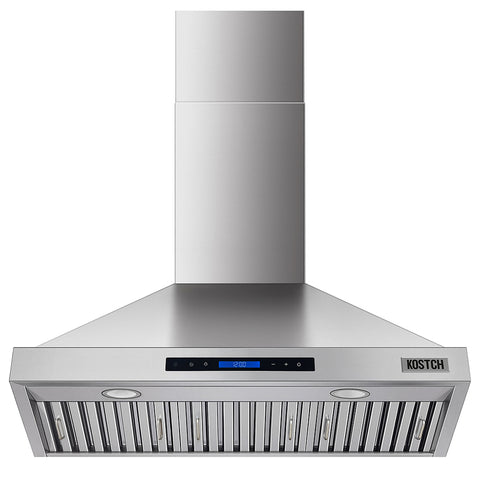 KOSTCH 36" Wall Mount Range Hood with Digital Touch Control