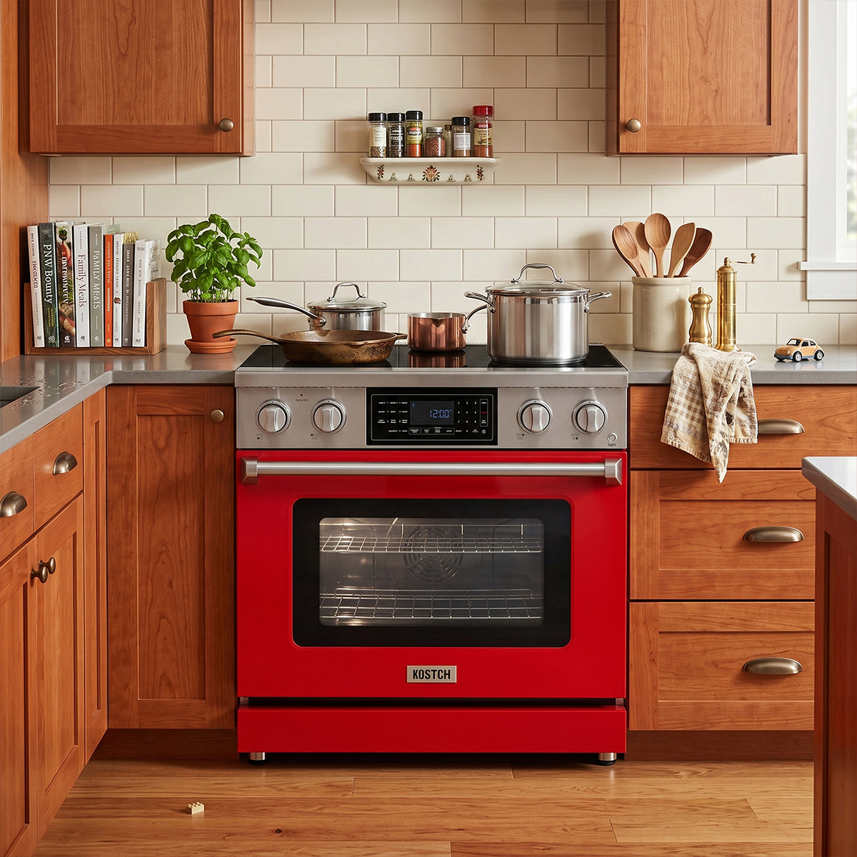 #Accent Color_Stainless Steel #Base Color_Ruby Red