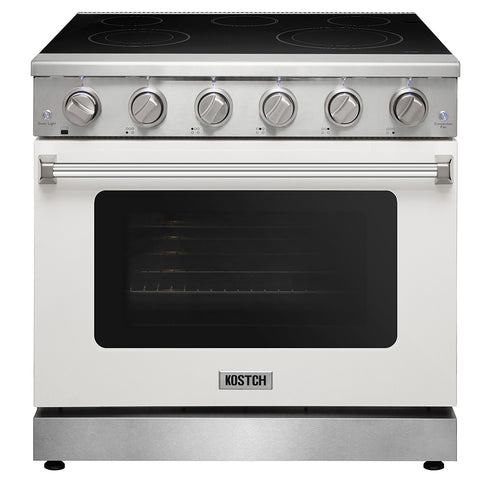 KOSTCH 36" 6 cu.ft Pro-Style Electric Range with Convection Oven