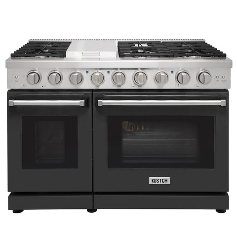 KOSTCH 48" 6.8 cu.ft Pro-Style gas Range with Convection Oven