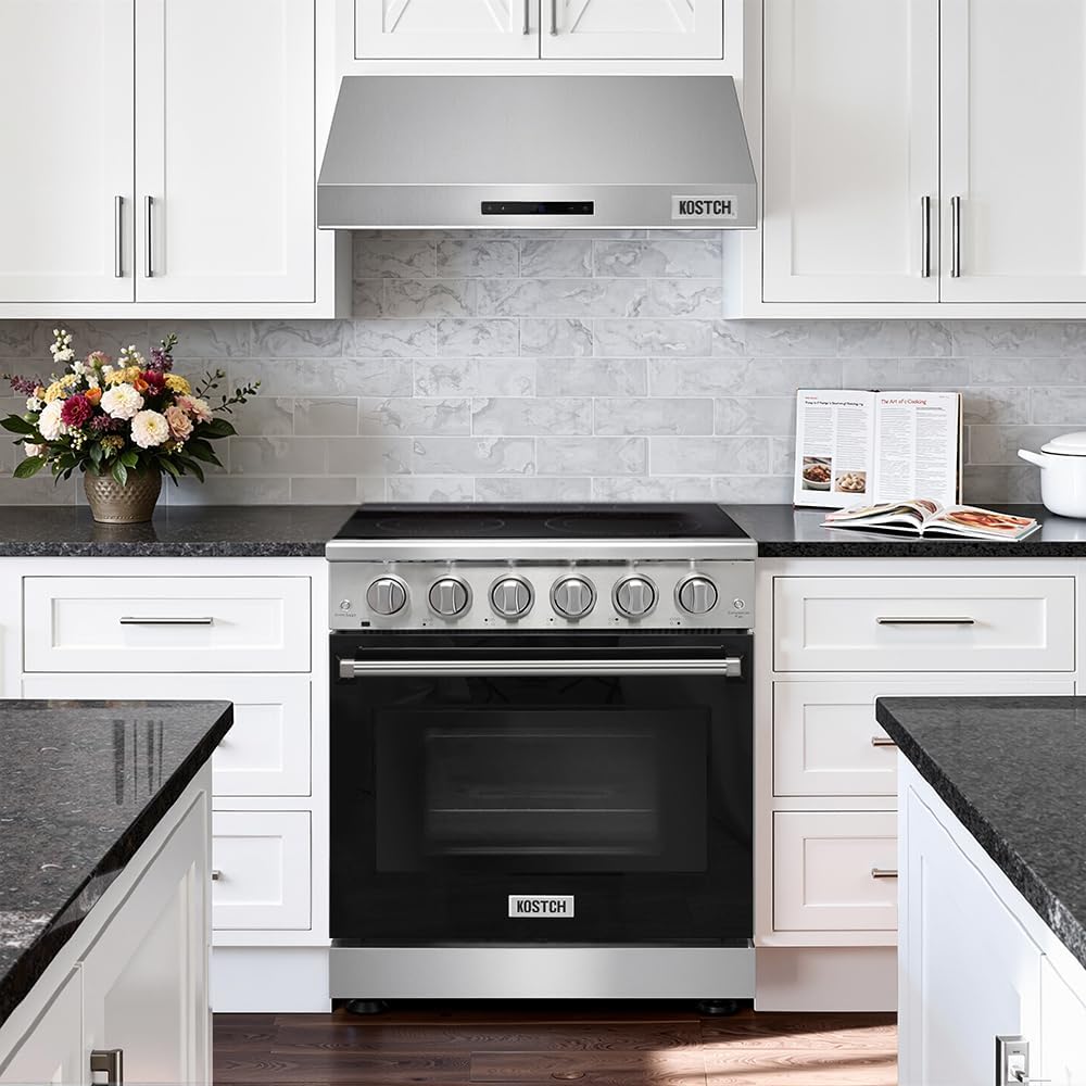 KOSTCH 30" Stainless Steel Wall Mount Range Hood