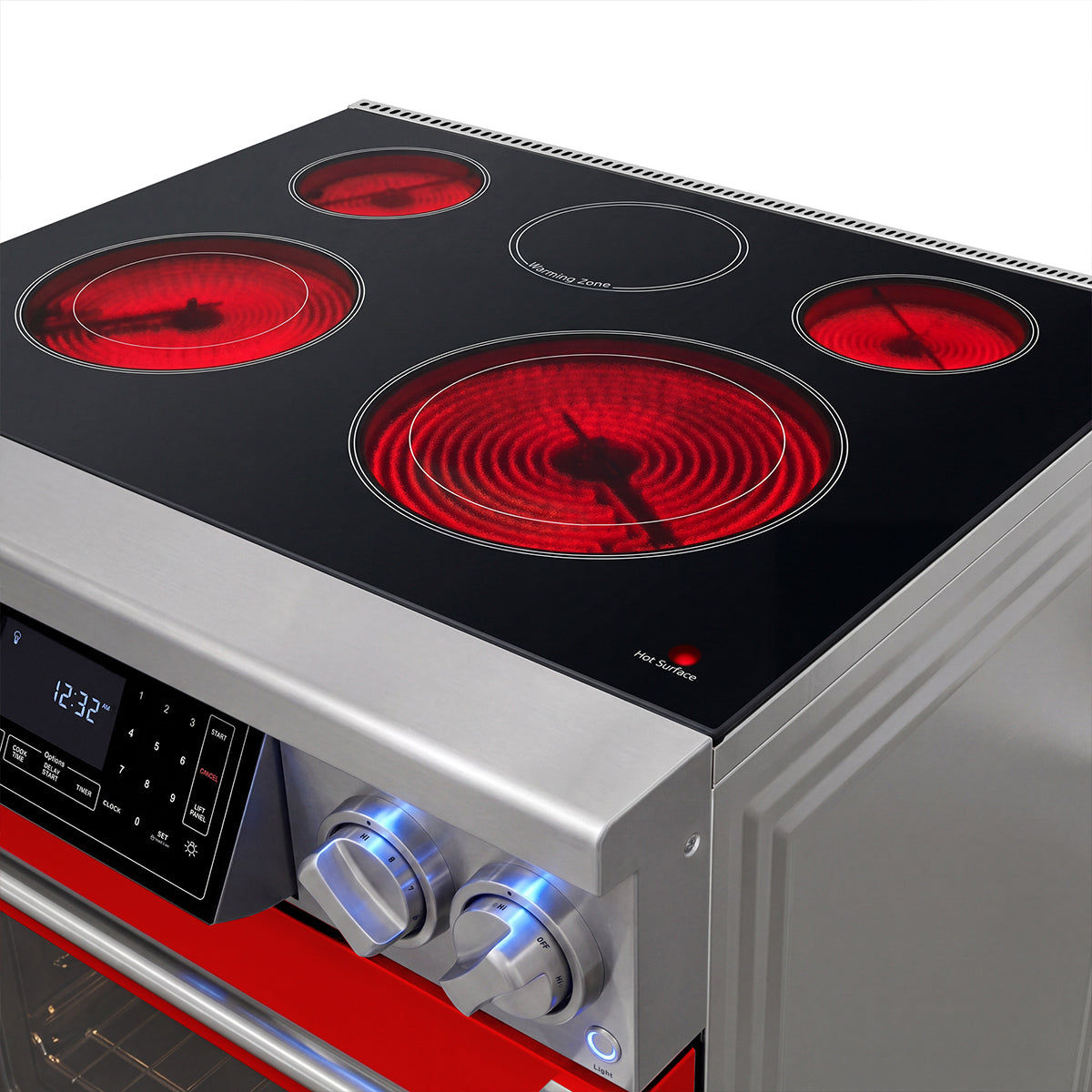 #Accent Color_Stainless Steel #Base Color_Ruby Red
