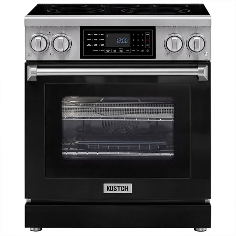 KOSTCH 30" Pro-Style Electric Range with Tilt Panel Touch Control