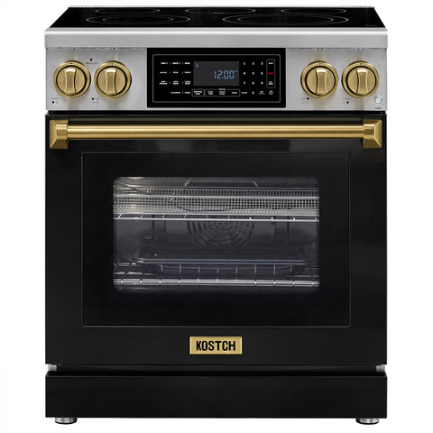 KOSTCH 30" Pro-Style Electric Range with Tilt Panel Touch Control