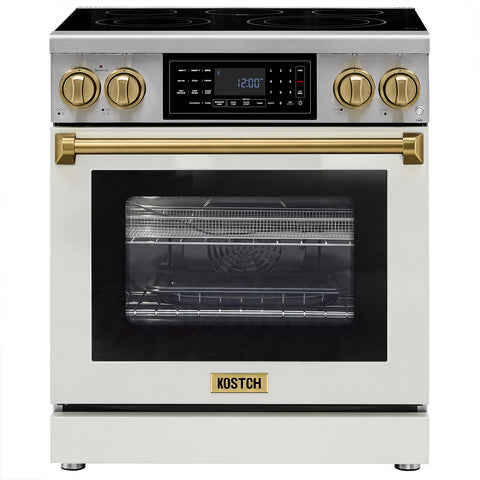 KOSTCH 30" Pro-Style Electric Range with Tilt Panel Touch Control
