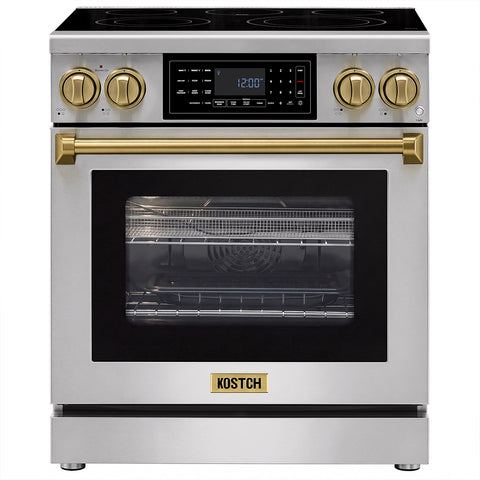 KOSTCH 30" Pro-Style Electric Range with Tilt Panel Touch Control