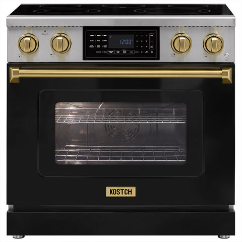 KOSTCH 36" Pro-Style Electric Range with Tilt Panel Touch Control