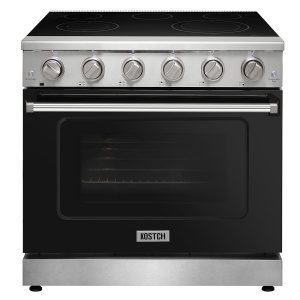 36 inch Professional Electric Range-Black