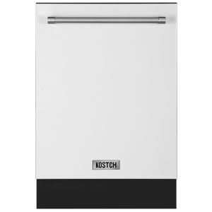 24-inch Top Control Built-in Dishwasher (White) With Third Rack